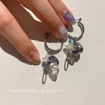 ✴︎ピアス✴︎  ビジュー×ニュアンス