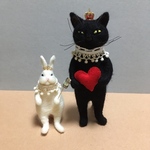 no.134 キング猫さんとクイーンウサギさん