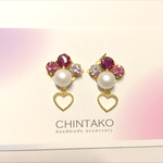 heart💖ビジュー イヤリング