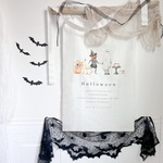 在庫限りsale |halloween tapestry( 約48*75cm）kids