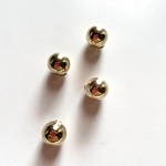 【4pcs gold#50-2】ball pierce catch