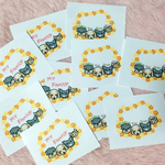 tm-103様専用☆ダックス・チワワ・にゃんこシール