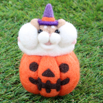 【受注制作】Halloween！かぼちゃハムスター【ロボロフスキー/ベージュ】