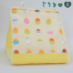 【丸いんこ生成 イエロー】バードテント 鳥用品 おもちゃ