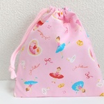 バレリーナ（ピンク）4 巾着袋
