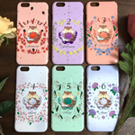 誕生石カラーのスマホケース 1月〜6月