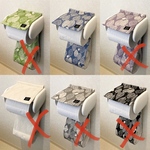 葉脈と小鳥　トイレットペーパーホルダー