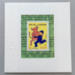 ちいさなartmuseum　 france　stamp