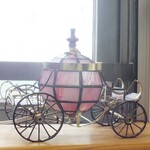 ピンクの馬車ver．2（カボチャの馬車）ＬＥＤランプ　【Pink carriage ver. 2 (pumpkin carriage) LED lamp　】