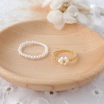 可愛いお花のピンキーリングセット❁⃘ ① 〔指輪 小指 アクセサリー〕