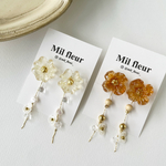 melty fleur 𓂃𓈒𓏸 pierce/earring