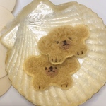 ひょっこりクマさんワッペン