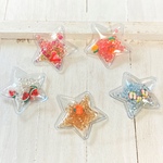 ▪︎263▪︎  小さめ ビニールワッペン 星型 ▪︎ ゆめかわ キッズ向けヘアアクセサリー素材としても モチーフ