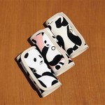 色追加♪カモフラパンダ柄キーケース