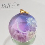 雲レジン ネックレス トップ 【雲海】