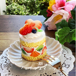 【受注制作】彩り鮮やか☆小さなフルーツショートケーキ