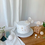 Open memorial○h9 clay cake short 　高さ9cm　クレイケーキ　ショートサイズ