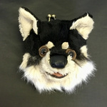 黒柴犬のガマ口