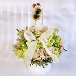 パン🥖をはむるキャバっ子フラワーアレンジ🍧メロン🍈シロップ🐶キャバっ子選択・追加できます🐶