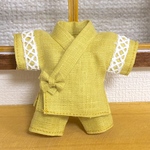 どーる用甚平(黄色系)