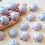 紫陽花メンダコ２つセット　ストラップ