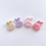 ドール用 うさぎヘアピン　うさぎ1.5×2cm程　金古美ピン2.5cm  