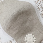 cottonlinen/wガーゼのモチーフ付♡立体マスク♡夏マスク♡65