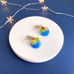カクテル[ブルーハワイ・ヨーグルト]ピアス／イヤリング
