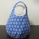 ソレイアード風トート　ブルー