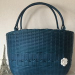 春・夏！オーバルショルダーカゴバッグ♪大きめです。