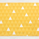  35cm✖️50cm ランチョンマット☆三角黄色