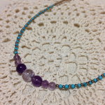 色々アメジストのネックレス