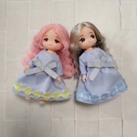 ミキちゃんマキちゃん　服　長袖ワンピース（リボン）