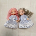 ミキちゃんマキちゃん　服　長袖ワンピース（チェック）