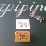 「Thank you！」はんこ 