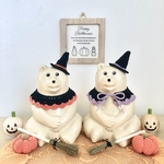 🟡《8月9日再販start》しろくま貯金箱用　ハロウィン２点セット🎃
