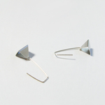 （再販）四角錐とsilver925のピアス