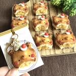 ＫＵＭＡアップルパイチャーム
