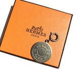 HERMES  エルメス　VINTAGE ヴィンテージ　ネックレスフラワー　アンティーク  クラシカル　ゴールド　コスチュームジュエリー　ブライダル　結婚式　コイン　メンズ　カジュアル
