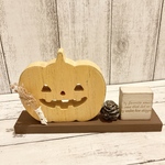ナチュラルインテリア雑貨　かぼちゃ　ハロウィンオブジェ