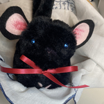 【受注生産】♡タッチスタイル♡ブラックエボニーのチンチラのぬいぐるみ