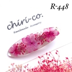 【R-448】レジンヘアクリップ