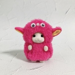 ピンク×黄色 もこもこモンスター シルバニア 赤ちゃん 着ぐるみ