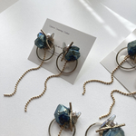 碧(天然石/ピアス/イヤリング/青)