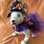 ハロウィンチュチュ３点セット(紫)