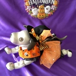 ハロウィンワンピース②(耳飾り付き)