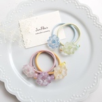 【2つセット♪】【キッズ用】可愛いお花のヘアゴム