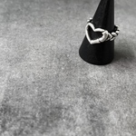 Re ▽ Silver ring R98