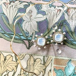 juicy opal pierce / earring