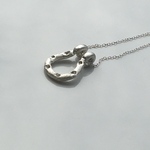 シルバーネックレス「horse shoe」